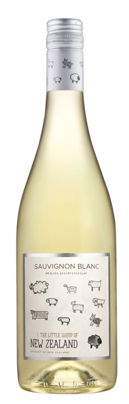 The Little Sheep Sauvignon Blanc 2023 Front Bottle Shot