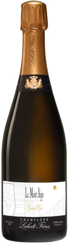 Laherte Freres Le Mont Aigu Grand Cru Blanc de Blancs 2015 Front Bottle Shot
