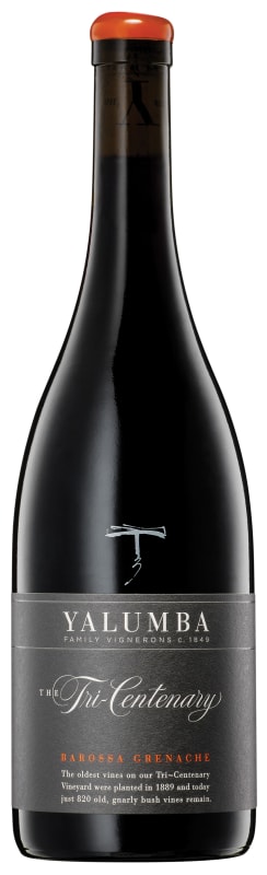 Yalumba Tri-Centenary Vineyard Grenache 2015 Front Bottle Shot