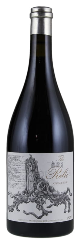 Standish The Relic Shiraz 2003 Front Bottle Shot