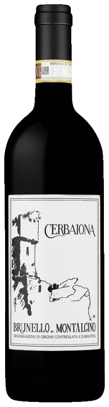 Cerbaiona Brunello di Montalcino 2019 Front Bottle Shot
