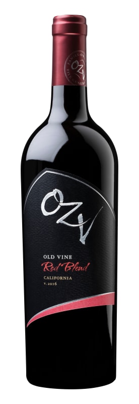OZV Red Blend 2016 Front Bottle Shot
