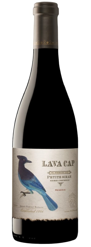 Lava Cap Petite Sirah 2020 Front Bottle Shot