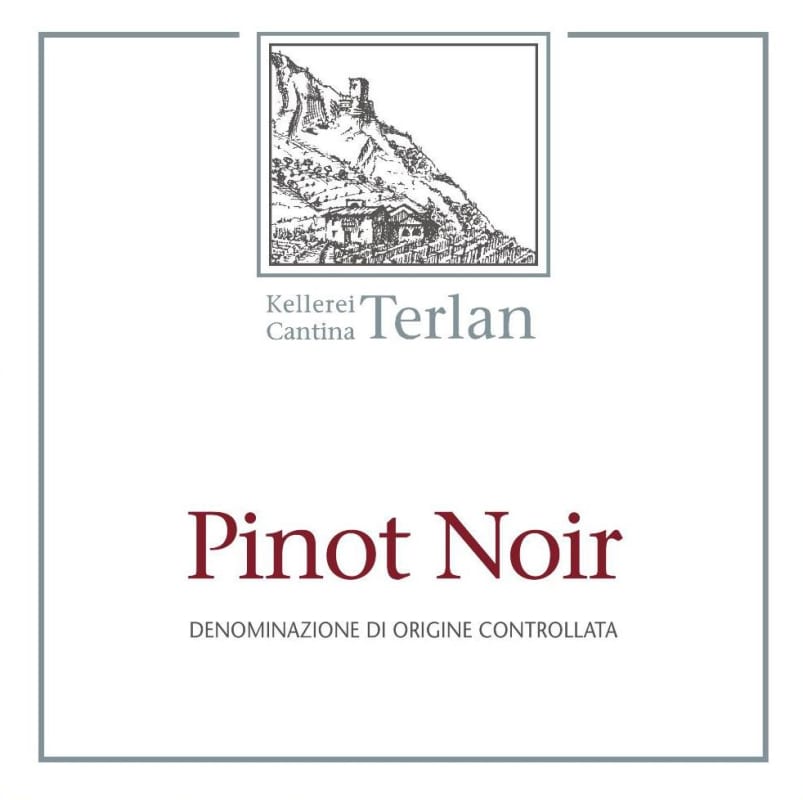 Terlan Pinot Noir 2009 Front Label