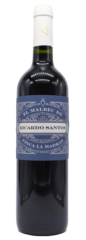 Ricardo Santos Malbec 2020 Front Bottle Shot