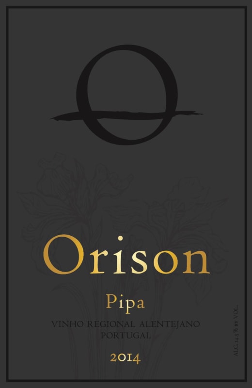 Orison Wines Alentejo Pipa 2014 Front Label