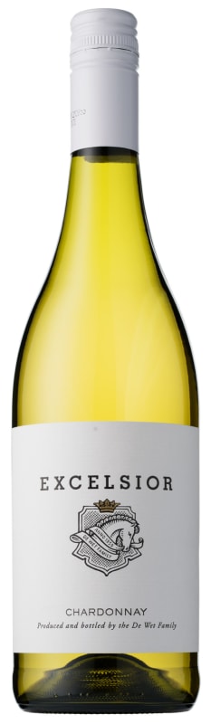 Excelsior Chardonnay 2017 Front Bottle Shot