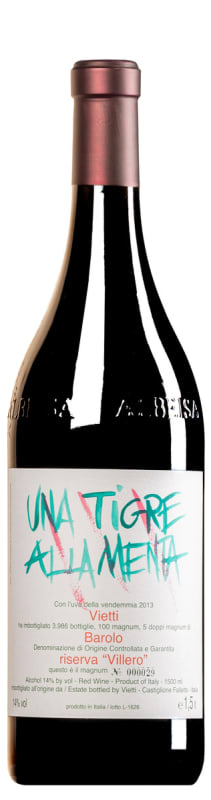 Vietti Barolo Riserva Villero 2013 Front Bottle Shot
