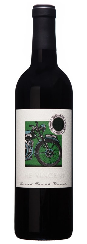 Mark Ryan Board Track Racer The Vincent Red 2018 Front Bottle Shot