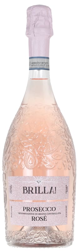 Casa Vinicola Botter Brilla Prosecco Rose 2021 Front Bottle Shot