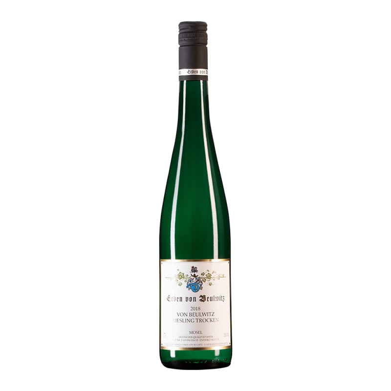 Erben von Beulwitz Mosel Riesling Trocken 2018 Front Bottle Shot