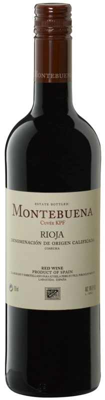 Montebuena Rioja 2015 Front Bottle Shot