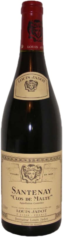 Louis Jadot Santenay Clos de Malte 2013 Front Bottle Shot
