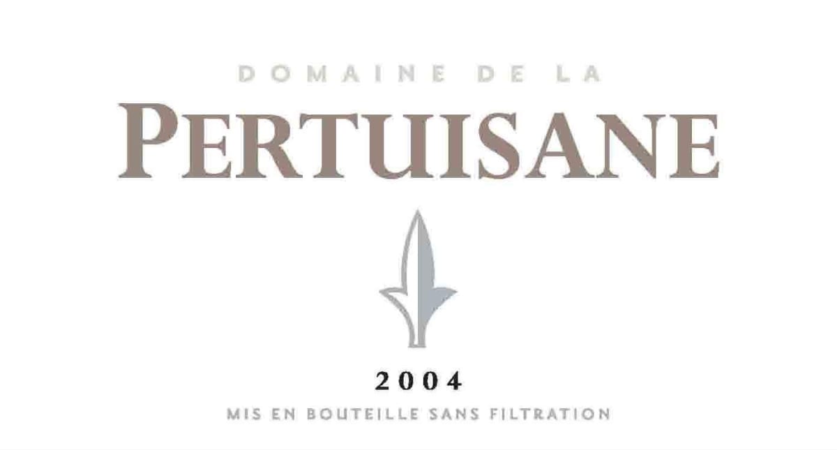 Domaine de la Pertuisane 2004 Front Label
