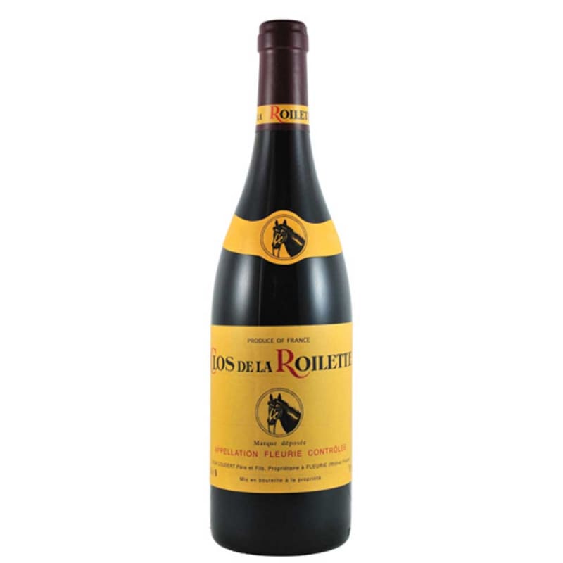 Clos de la Roilette Fleurie 2021 Front Bottle Shot