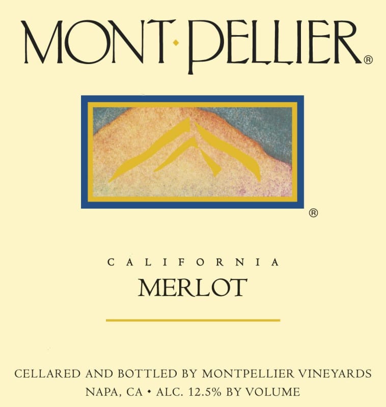 Montpellier Vineyards Merlot 2013 Front Label
