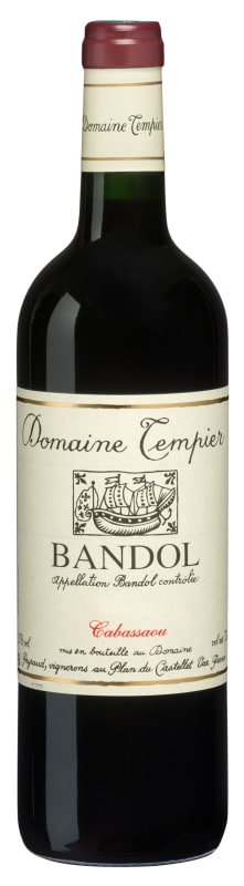 Domaine Tempier Bandol La Cabassaou Rouge 2022 Front Bottle Shot