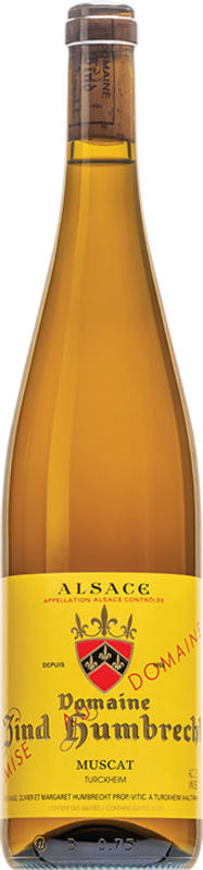 Zind-Humbrecht Muscat Turckheim 2016 Front Bottle Shot