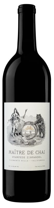 Maitre de Chai Stampede Vineyard Zinfandel 2018 Front Bottle Shot