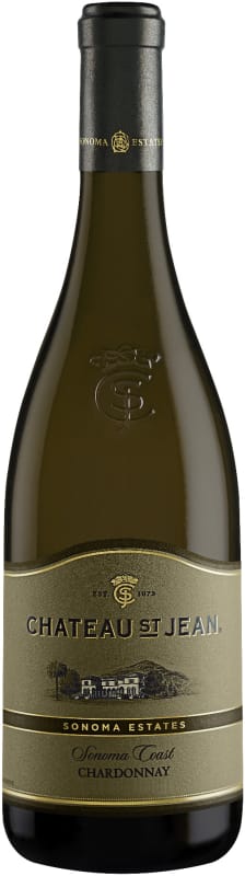 Chateau St. Jean Sonoma Coast Chardonnay 2014 Front Bottle Shot