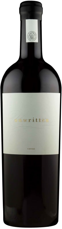 Unwritten Cabernet Sauvignon 2017 Front Bottle Shot
