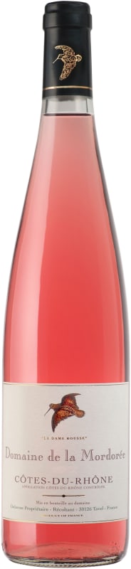 Domaine de la Mordoree Cotes Du Rhone La Dame Rousse Rose 2016 Front Bottle Shot