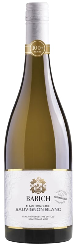 Babich Marlborough Sauvignon Blanc 2021 Front Bottle Shot