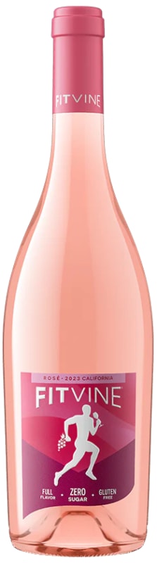 FitVine Rose 2023 Front Bottle Shot