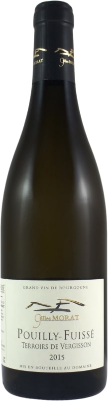 Domaine Gilles Morat Terroirs de Vergisson Pouilly Fuisse 2015 Front Bottle Shot