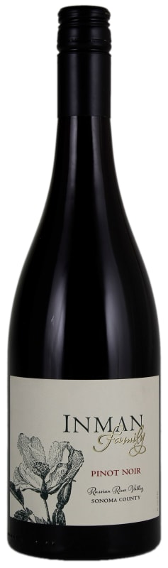 Inman Family Russian River Pinot Noir 2015 Front Bottle Shot
