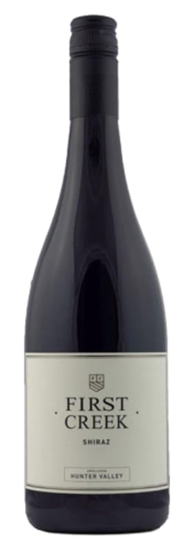 First Creek Shiraz 2017 Front Bottle Shot