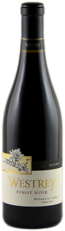 Westrey Reserve Pinot Noir 2012 Front Bottle Shot