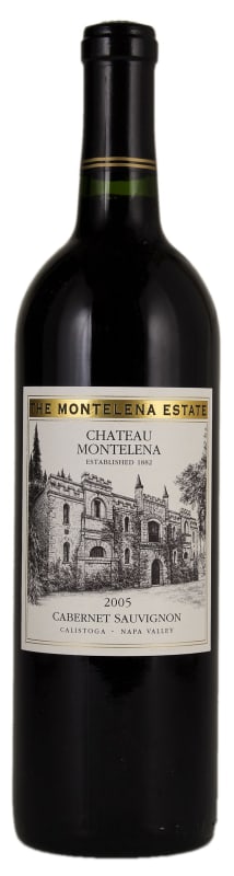 Chateau Montelena Estate Cabernet Sauvignon 2005 Front Bottle Shot