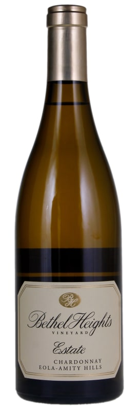 Bethel Heights Estate Grown Chardonnay 2019 Front Bottle Shot
