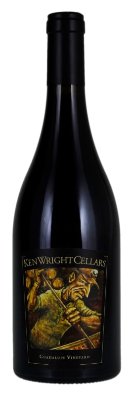 Ken Wright Cellars Guadalupe Vineyard Pinot Noir 2019 Front Bottle Shot