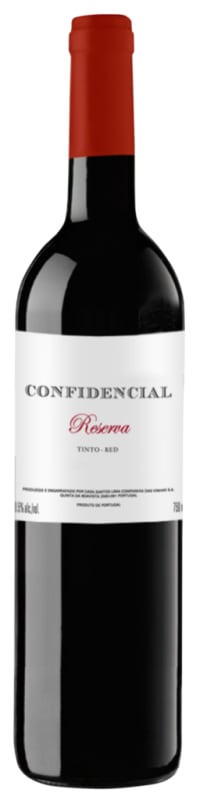 Casa Santos Lima Confidencial Reserva Red 2017 Front Bottle Shot
