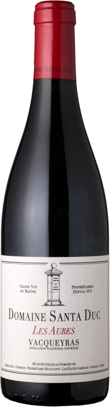 Domaine Santa Duc Les Aubes Vacqueyras 2019 Front Bottle Shot