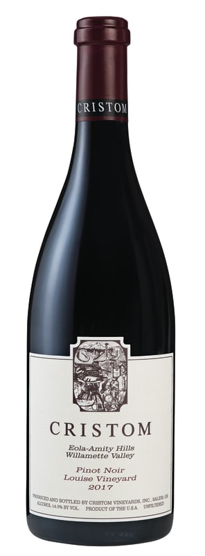 Cristom Louise Vineyard Pinot Noir (375ML half-bottle) 2017 Front Bottle Shot