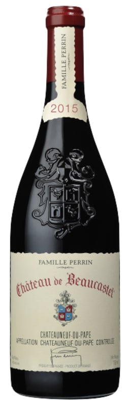 Chateau de Beaucastel Chateauneuf-du-Pape (375ML half-bottle) 2015 Front Bottle Shot