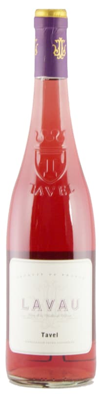 Lavau Tavel Rose 2020 Front Bottle Shot