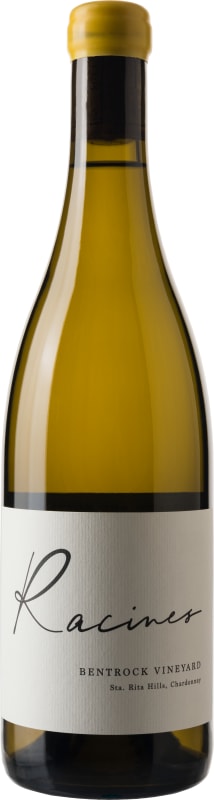 Racines Bentrock Vineyard Chardonnay 2018 Front Bottle Shot
