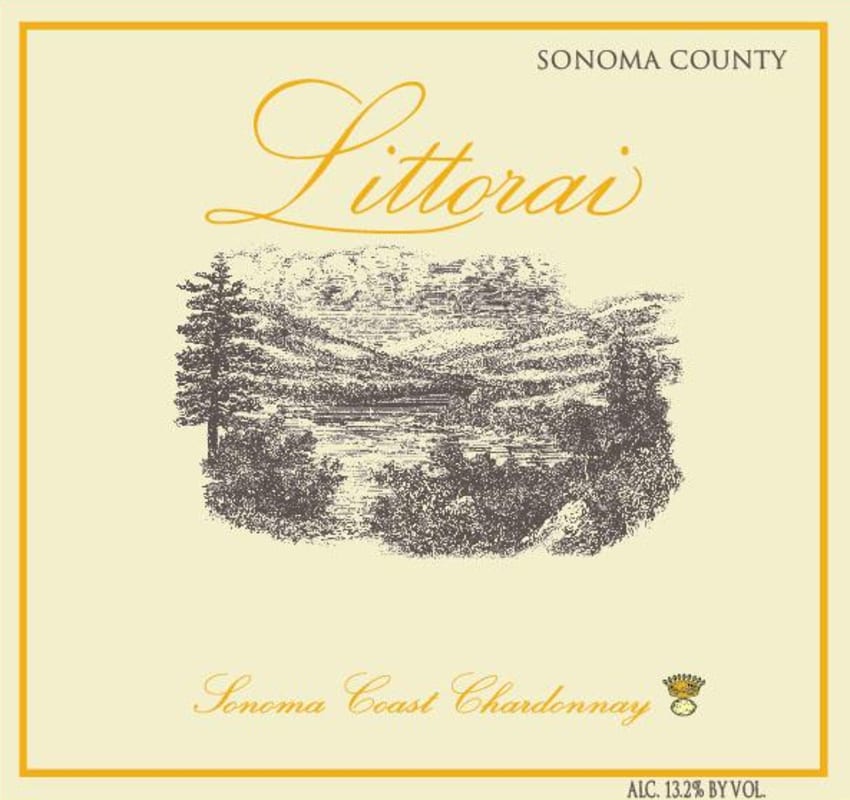 Littorai Sonoma Coast Chardonnay 2015 Front Label