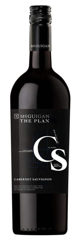 McGuigan Wines The Plan Cabernet Sauvignon 2019 Front Bottle Shot