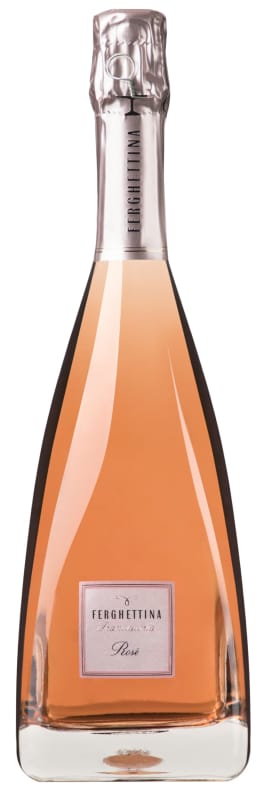 Ferghettina Franciacorta Rose 2020 Front Bottle Shot