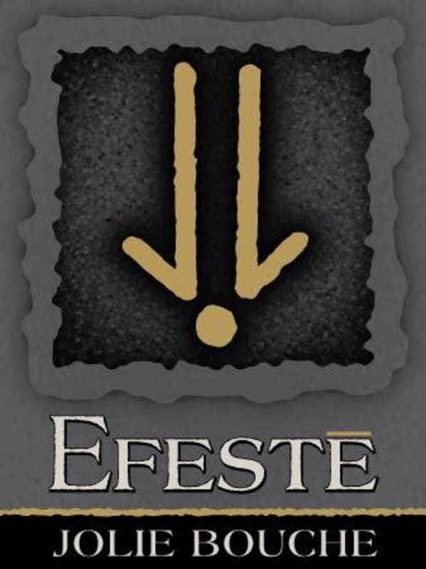 Efeste Jolie Bouche Syrah 2007 Front Label