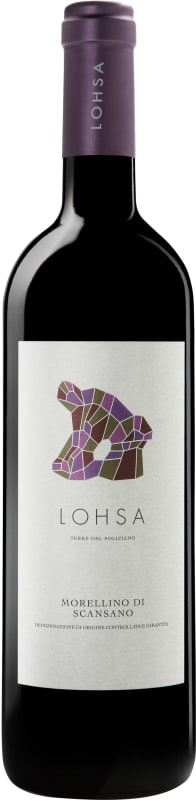 Poliziano Lohsa Morellino di Scansano 2017 Front Bottle Shot