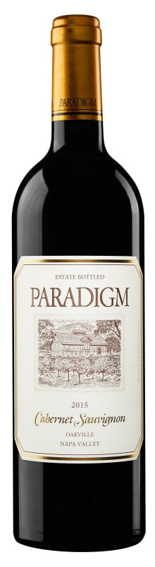 Paradigm Cabernet Sauvignon 2015 Front Bottle Shot