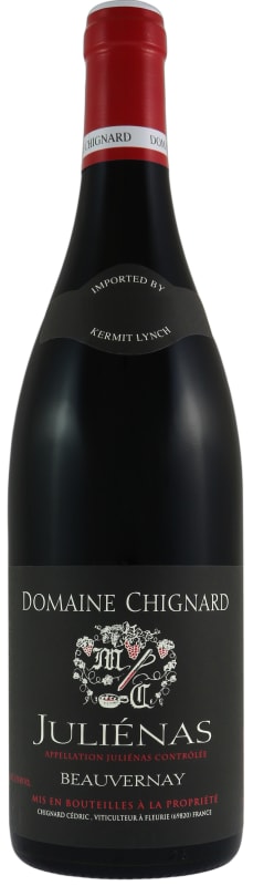 Domaine Michel Chignard Julienas Beauvernay 2018 Front Bottle Shot