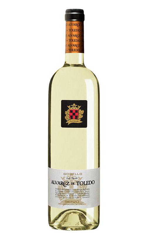 Vinos de Arganza Alvarez de Toledo Godello 2021 Front Bottle Shot