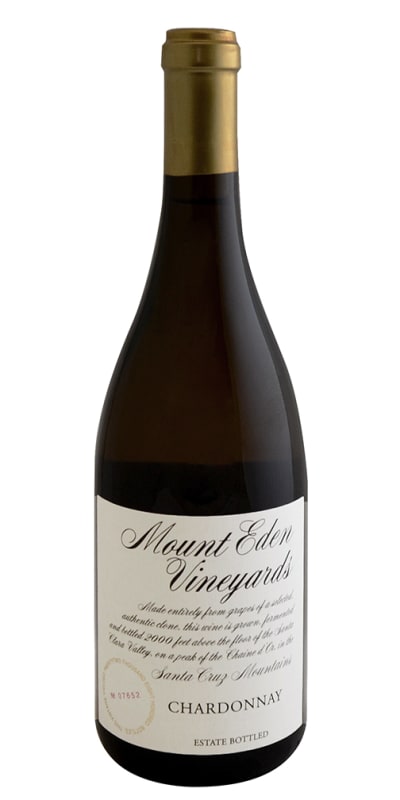 Mount Eden Vineyards Estate Chardonnay 2021 Front Bottle Shot
